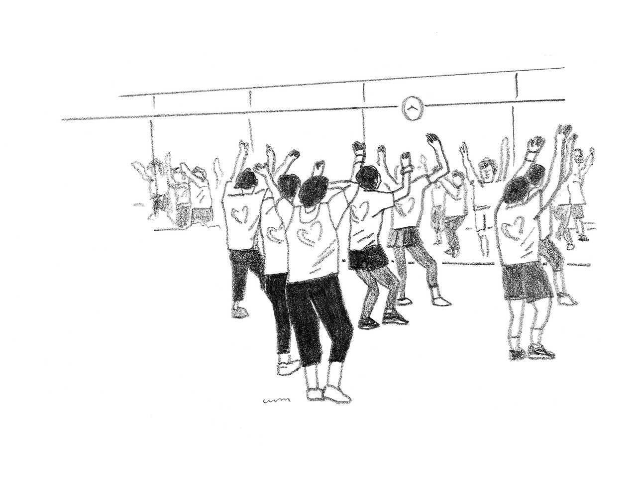 천변 일기 28. 저녁 8시  