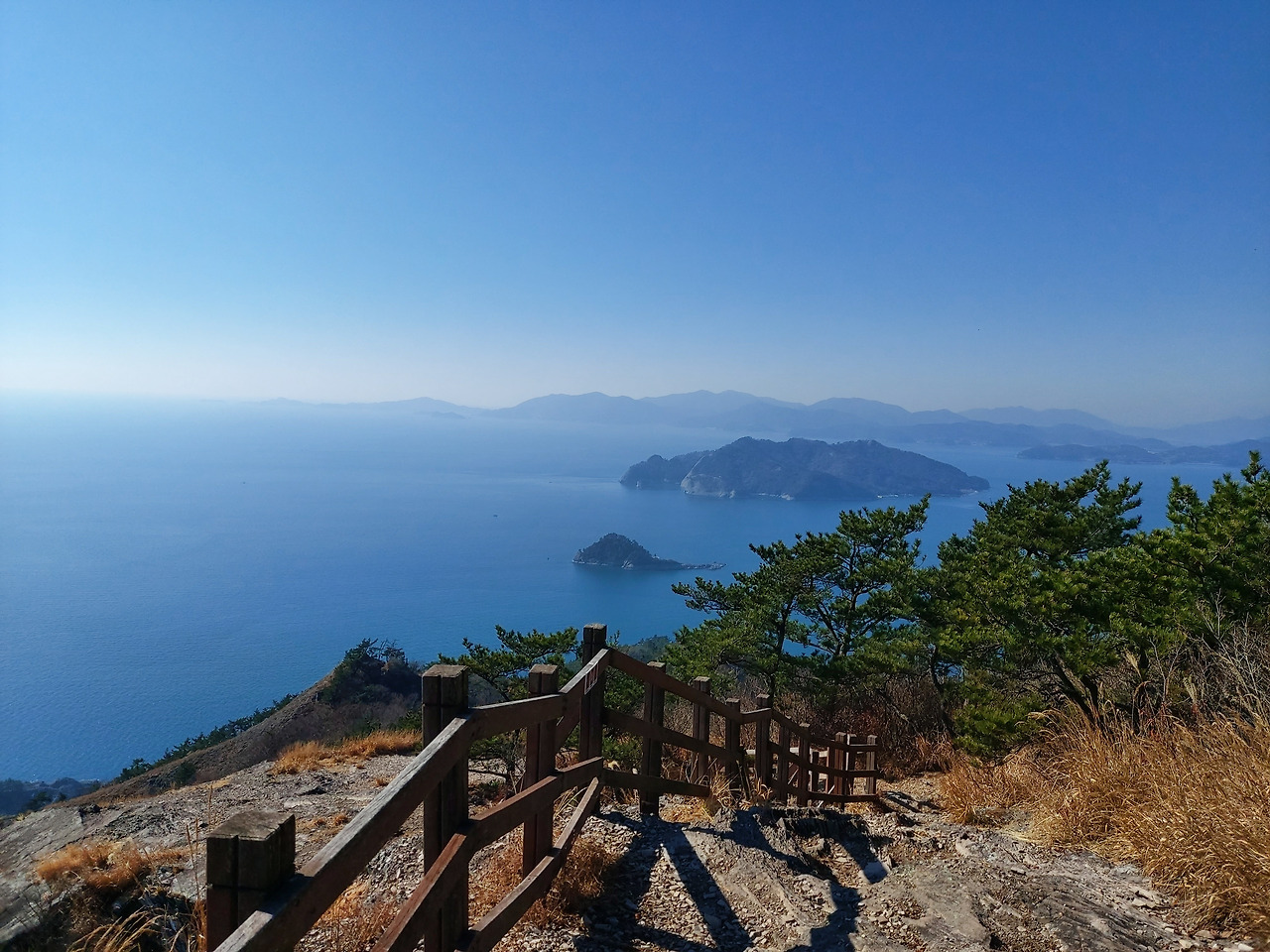 통영 사량도 지리산 산행
