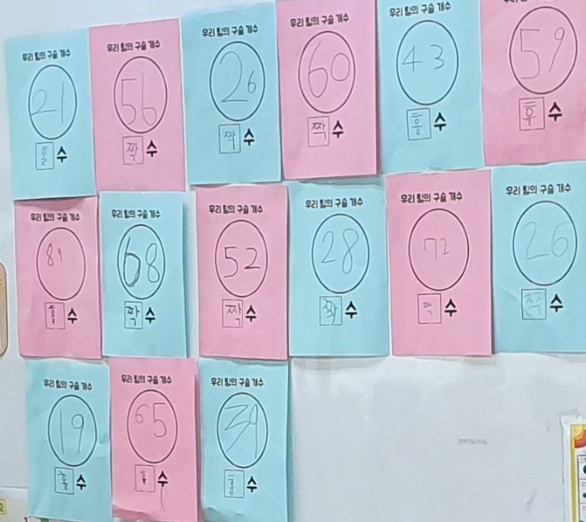 짝수와 홀수