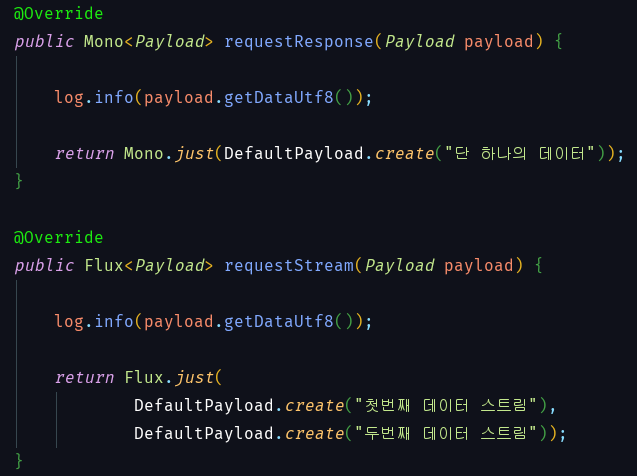 RSocket in Spring Framework