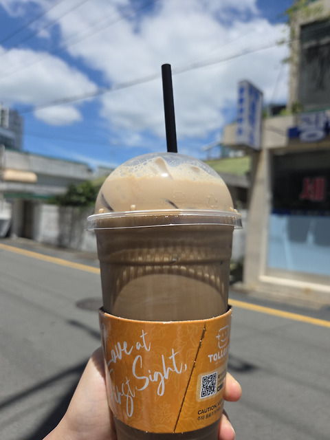 커피에반하다 통영봉평점