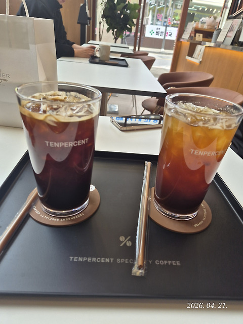 텐퍼센트커피 용인동백역점