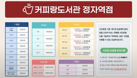 커피랑도서관 정자역점