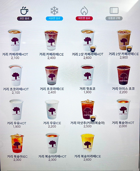 거리커피 역동점