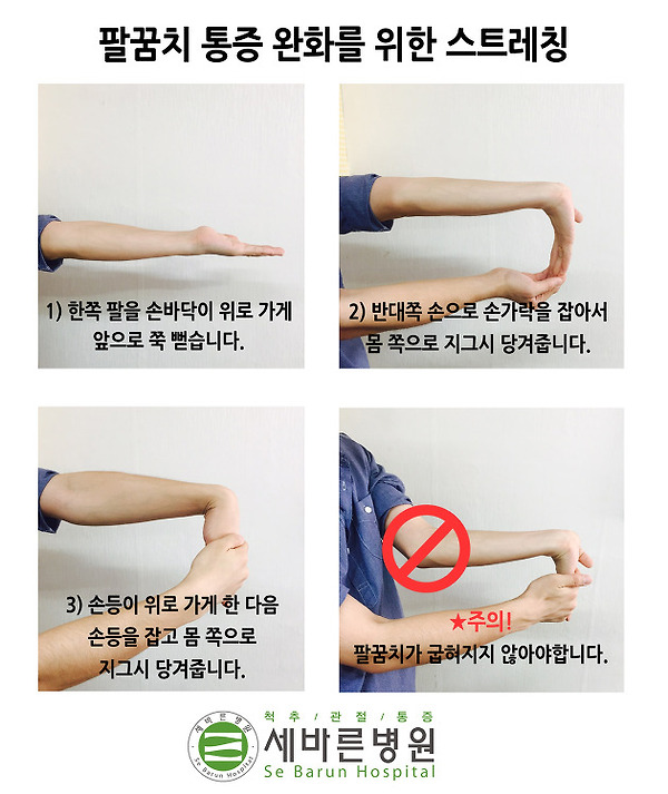 팔꿈치 통증 있는 병 찾아봤는데 골프엘보, 테니스엘보, 팔꿈치터널증후군 종류가 많던데.. - Daum 팁
