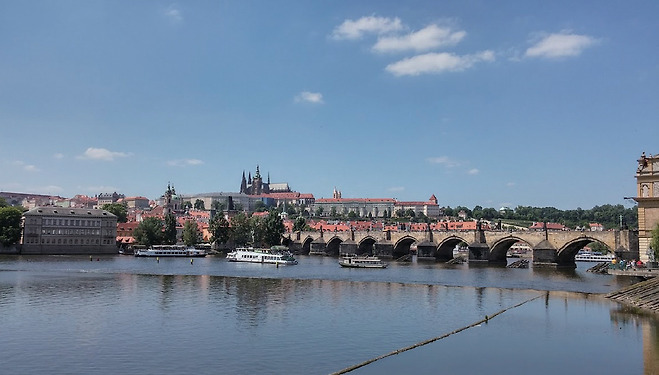 체코의 수도 프라하의 모습