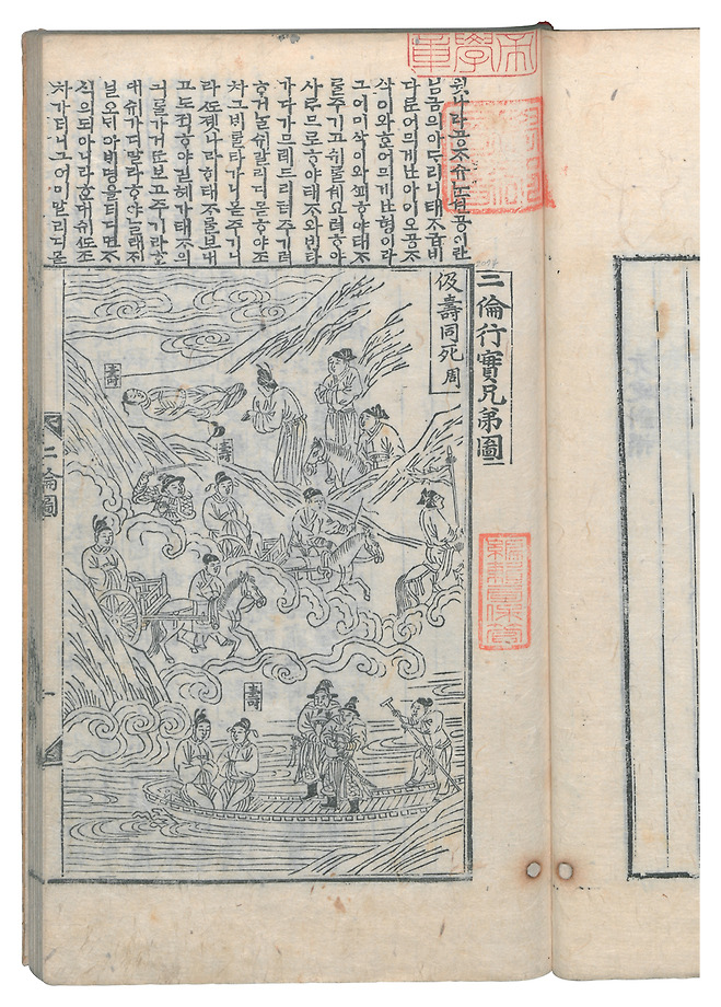 『이륜행실도』, 1518, 규장각한국학연구원