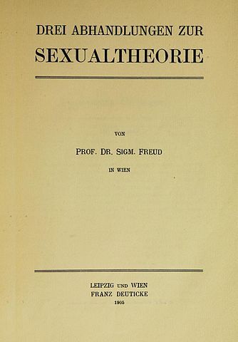 성에 관한 세 편의 논문(Three Essays on the Theory of Sexuality)