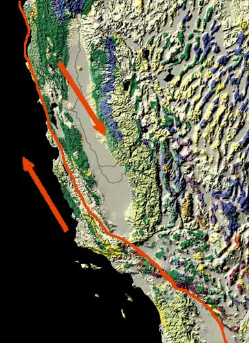 샌앤드레이어스 단층(San Andreas Fault)