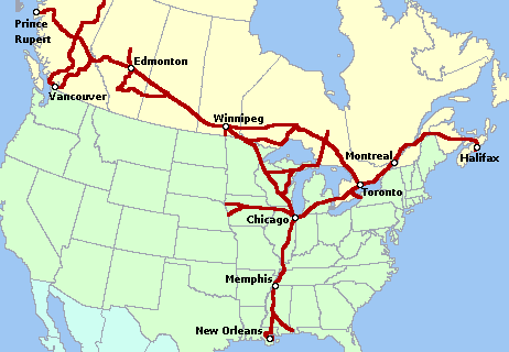 캐나다국립철도회사(Canadian National Railways)