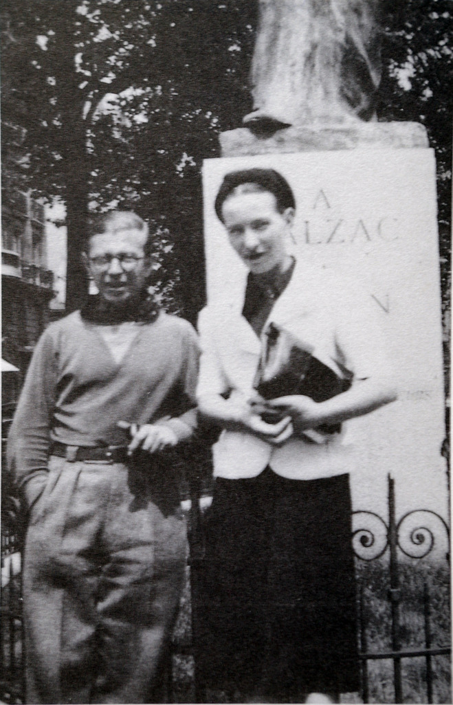 시몬 드 보부아르(Simone de Beauvoir)와 장 폴 사르트르(Jean-Paul Sartre)