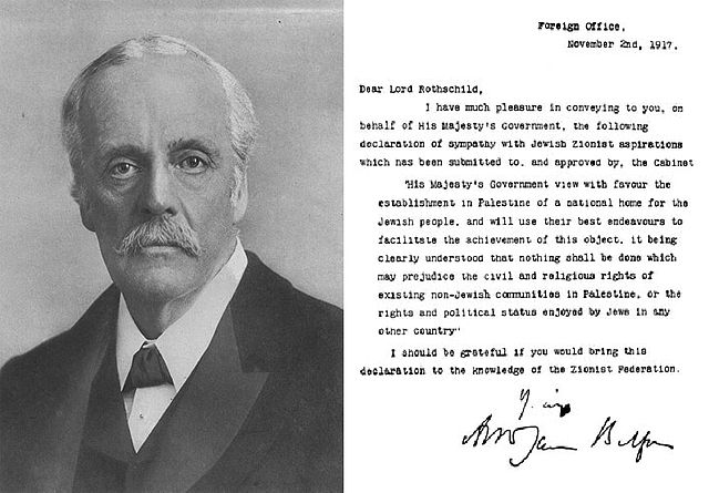 밸푸어 선언(Balfour Declaration)