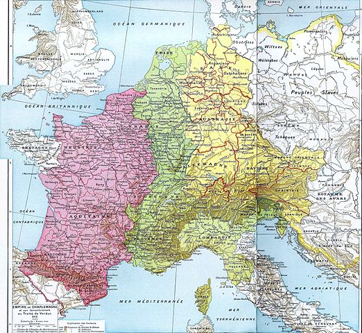 베르됭 조약 (Treaty of Verdun)