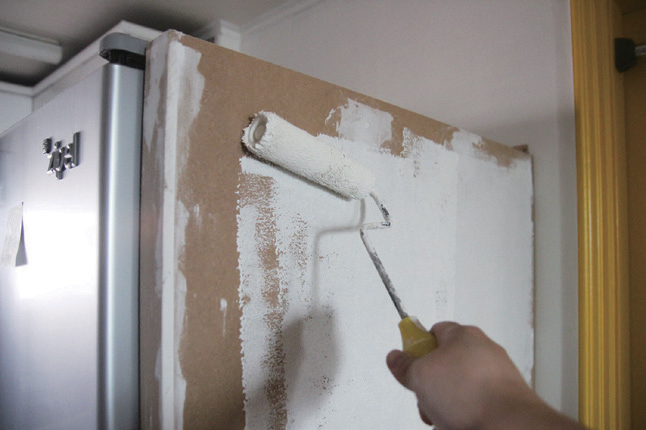 냉장고 가벽 설치 17단계