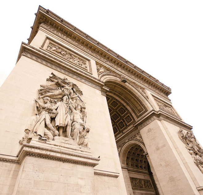파리 개선문(아르끄 드 뜨리옹쁘, Arc de Triomphe)