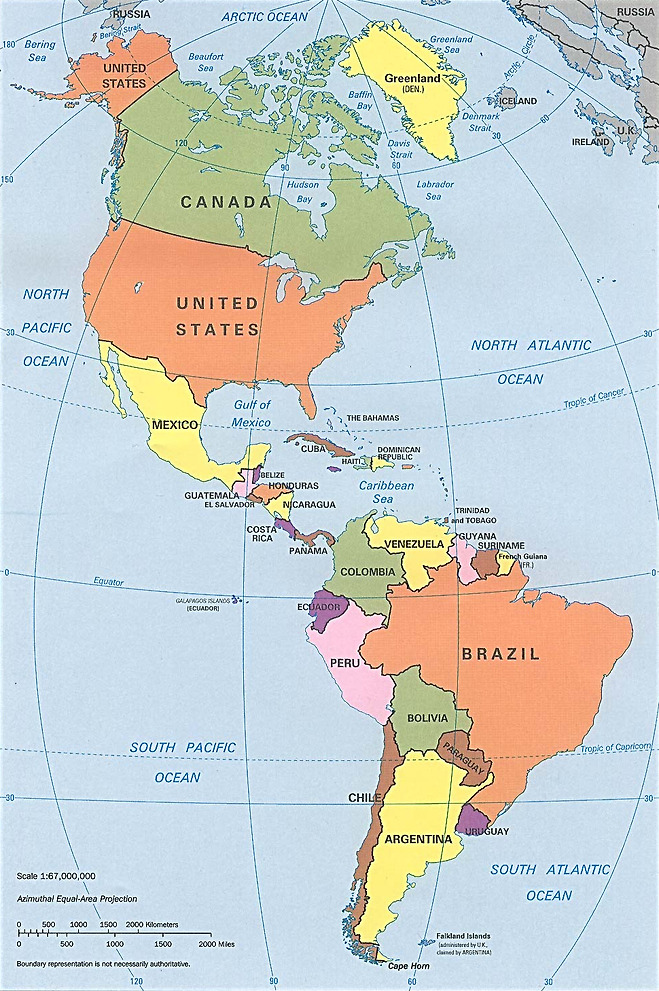 아메리카 대륙(Americas)