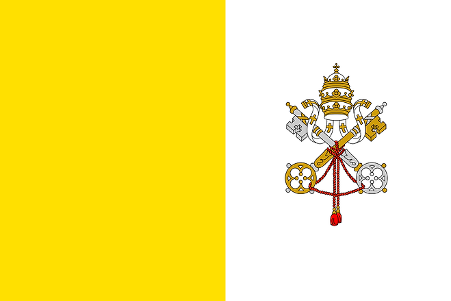 바티칸 시티의 국기
