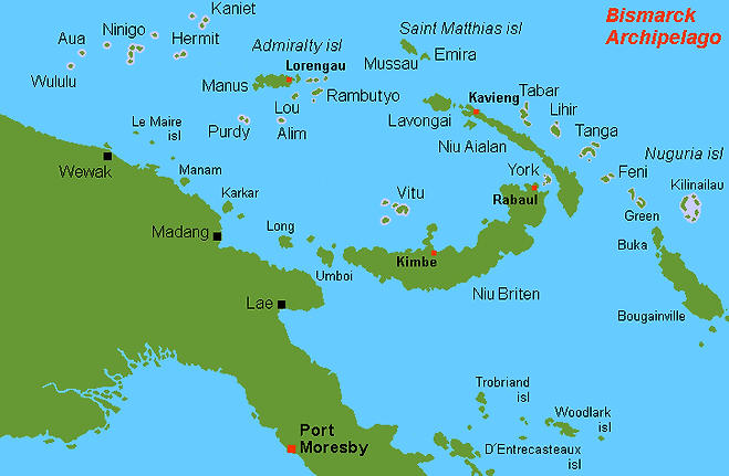 비스마르크 제도(Bismarck Archipelago)
