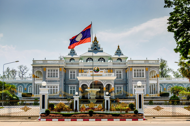 라오스의 대통령궁(Ho Kham Presidential Palace)