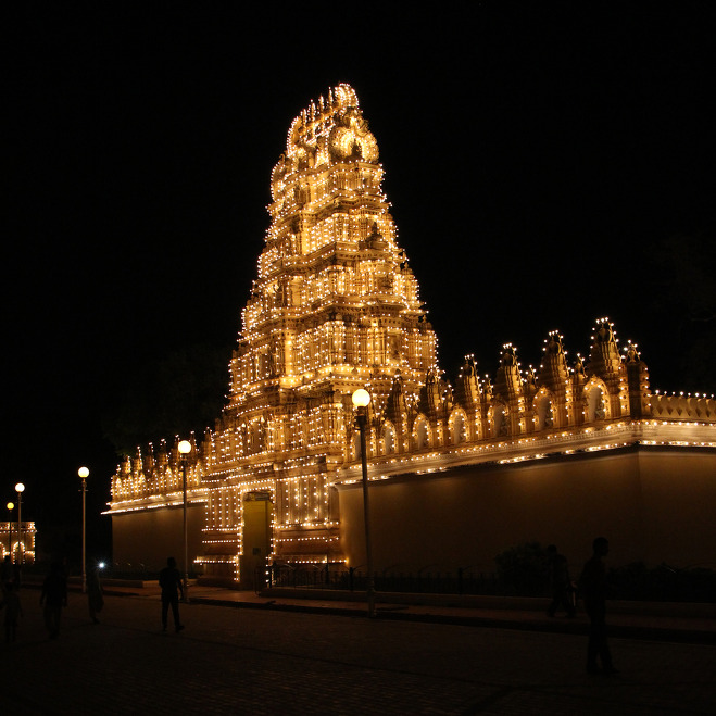 마이소르(Mysore)에 위치한 사원