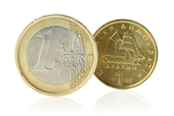 그리스의 화폐 ,유로 (€) 