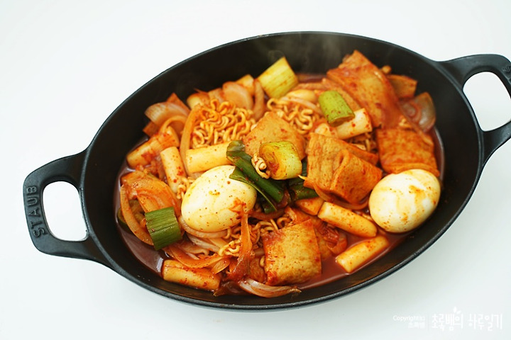 백종원 라볶이 황금레시피 간단해요.
