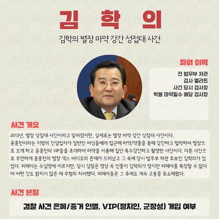 김학의 장자연 김성태 방용훈 그리고 승리 정준영