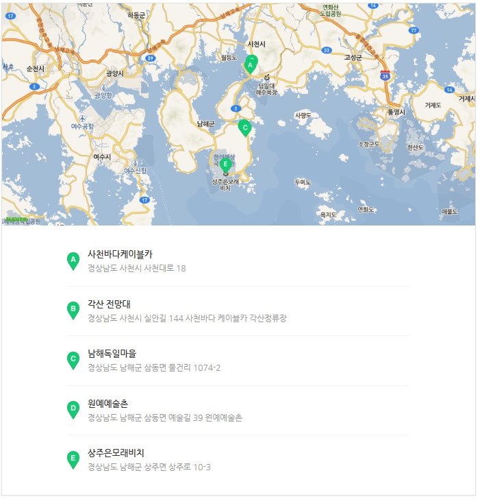 남해안을 따라 떠나는 국내 여행, 남해안 명소 추천!