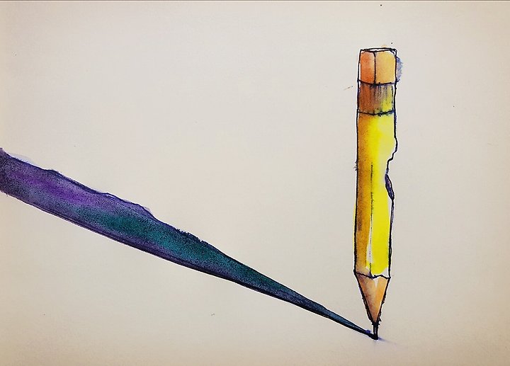 연필 몽땅 몽당연필 홀더