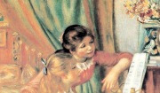 르누아르, 〈피아노를 치는 소녀들〉, 1892년, 캔버스에 유채, 116×90cm, 프랑스 파리 오르세 미술관