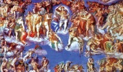미켈란젤로, 〈최후의 심판〉, 1537~41년경, 프레스코, 1370×1220cm, 바티칸 시스티나 성당