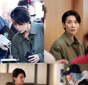 김서형, '아무도 모른다' 촬영 비하인드컷..리허설부터 '열정 가득'