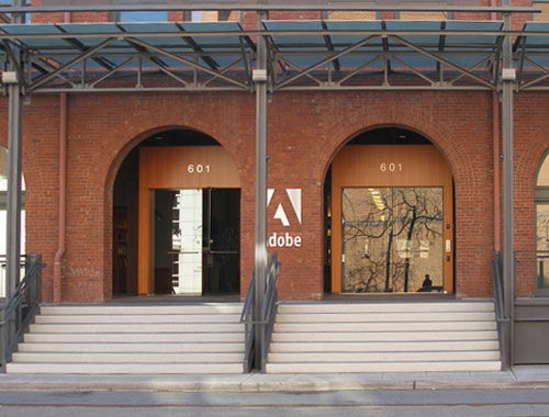 Entrance of Adobe