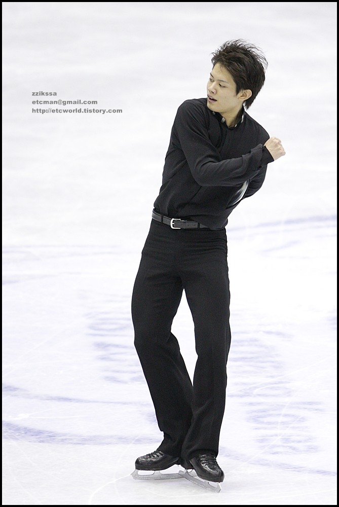 SBS ISU Grand Prix of Figure Skating Final Goyang Korea 2008/2009 2008/2009 SBS ISU 고양 피겨스케이팅 그랑프리 파이널 대회 Senior Men - Short Program Takahiko KOZUKA 小塚崇彦