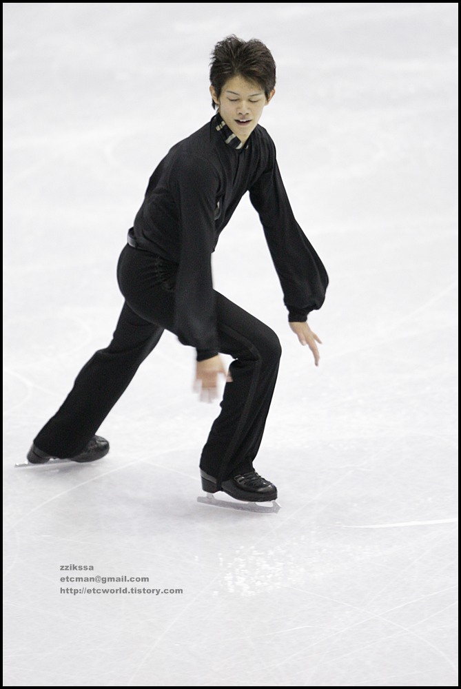 SBS ISU Grand Prix of Figure Skating Final Goyang Korea 2008/2009 2008/2009 SBS ISU 고양 피겨스케이팅 그랑프리 파이널 대회 Senior Men - Short Program Takahiko KOZUKA 小塚崇彦