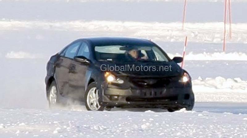 Hyundai YF Sonata Spyshots