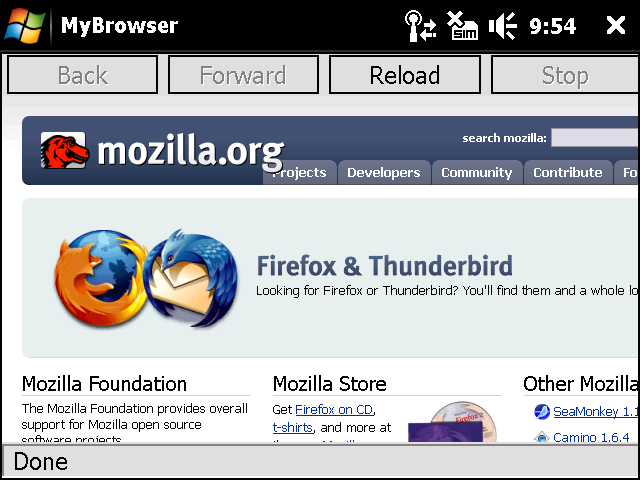 모바일 파이어폭스