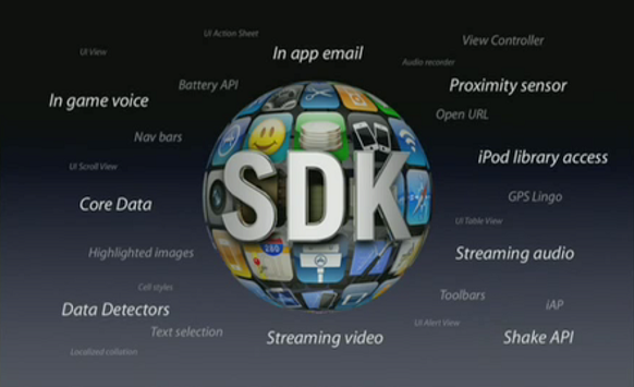 Developer Features in iPhone OS 3.0