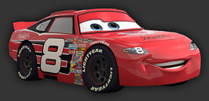 영화 'Cars'에 나오는 자동차