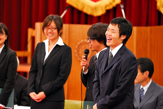 三育学院大学 看護学部開学記念式典