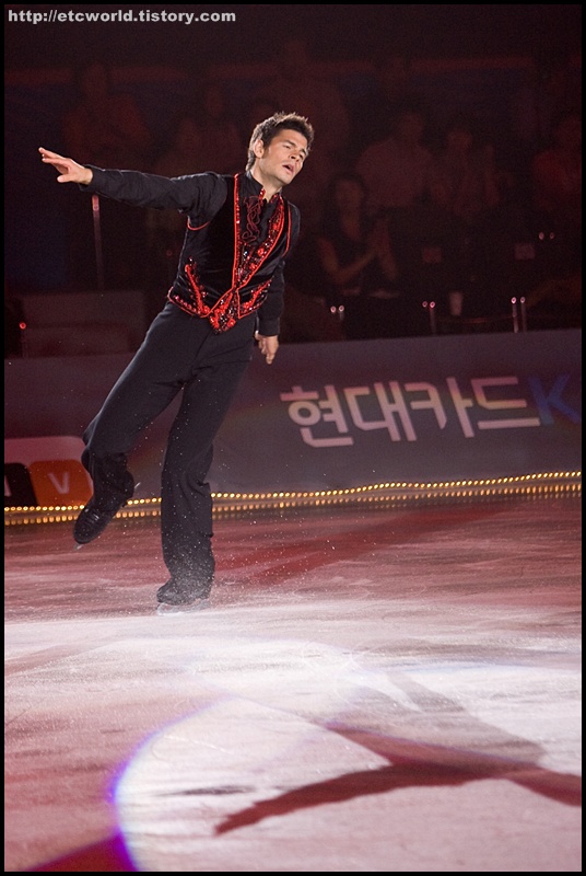 '현대카드슈퍼매치 Ⅶ - '08 Superstars on Ice'에 참가한 스테판 랑비엘 (Stephane Lambiel) 