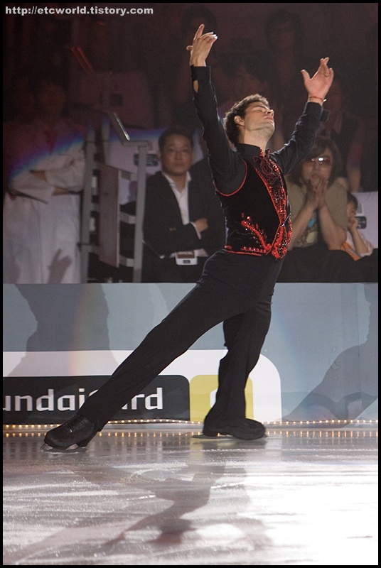 '현대카드슈퍼매치 Ⅶ - '08 Superstars on Ice'에 참가한 스테판 랑비엘 (Stephane Lambiel) 