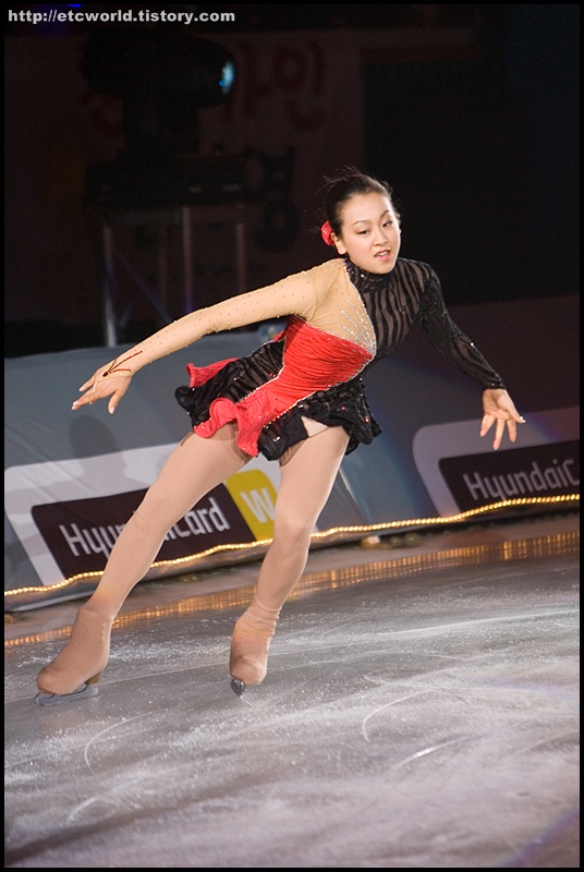 '현대카드슈퍼매치 Ⅶ - '08 Superstars on Ice' 에 참가한 일본의 아사다 마오 (Mao ASADA. 浅田真央)