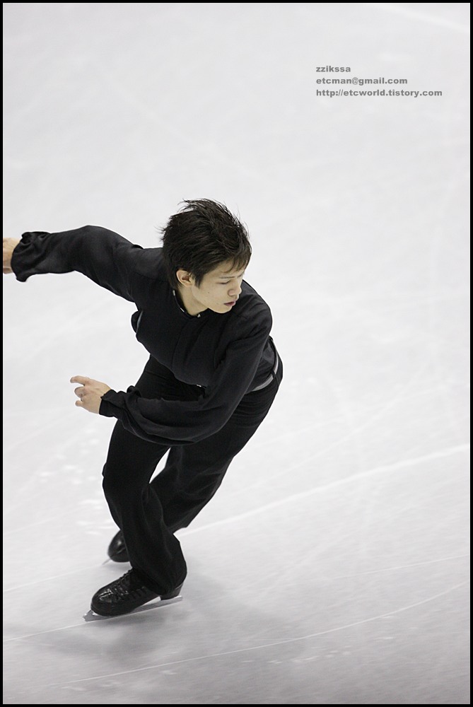 SBS ISU Grand Prix of Figure Skating Final Goyang Korea 2008/2009 2008/2009 SBS ISU 고양 피겨스케이팅 그랑프리 파이널 대회 Senior Men - Short Program Takahiko KOZUKA 小塚崇彦