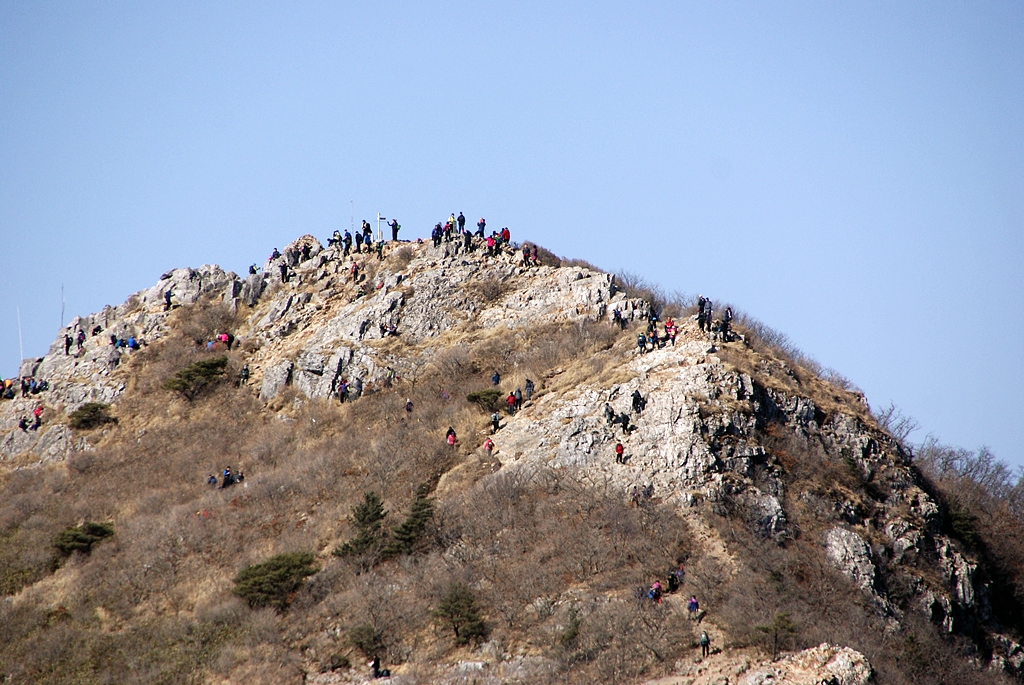 가지산정상 1420m