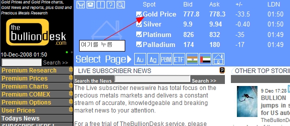 광물 가격