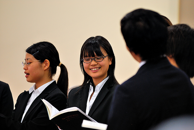 三育学院大学 看護学部開学記念式典