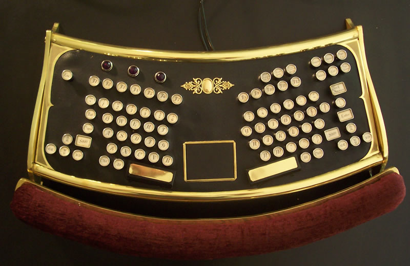 Datamancer Ergo keyboard