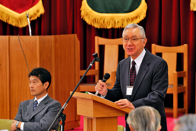 三育学院大学 看護学部開学記念式典