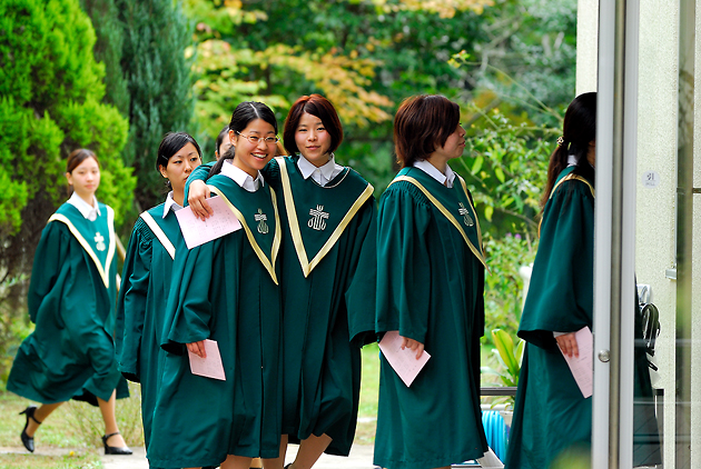 三育学院大学 看護学部開学記念式典